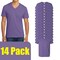 Gildan Men's Softstyle Short Sleeve V-Neck T-Shirt for DIY Projects & Printing, Heather Purple, S-5XL